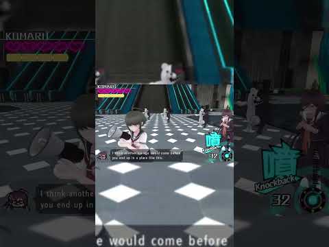 Backing up! #shorts #danganronpa #blindplaythrough