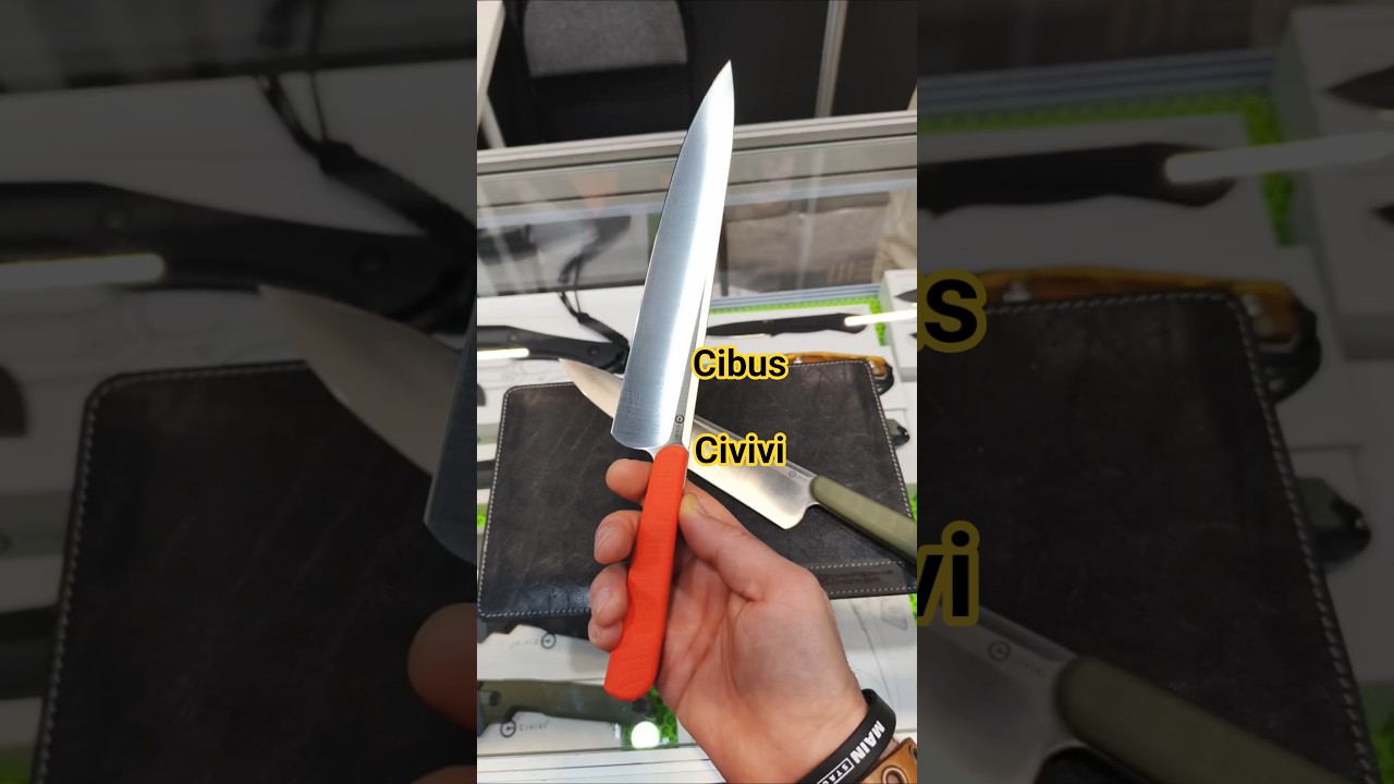 Кухонный нож Cibus от Civivi. Выставка КЛИНОК Москва осень 2025.