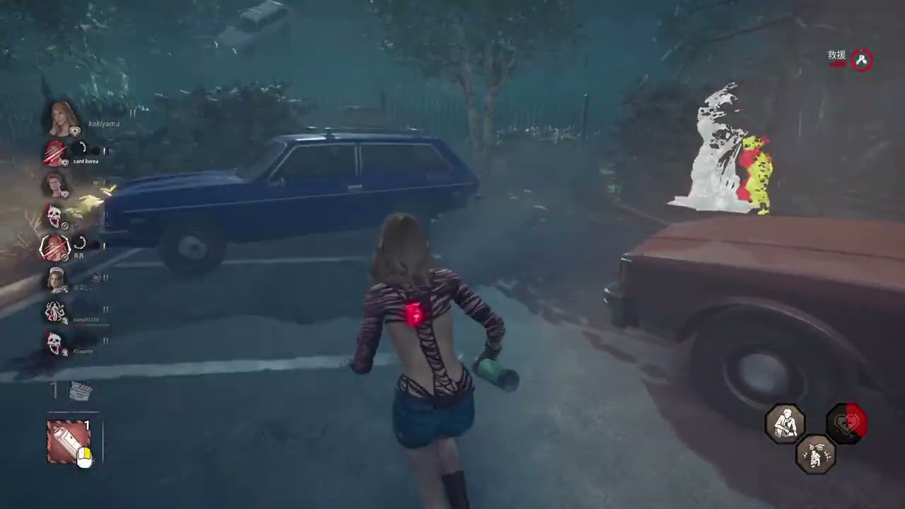 【DBD】筋トレ前短時間配信