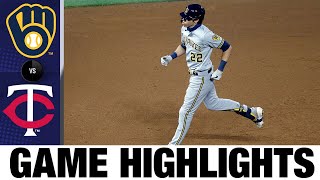 Christian Yelich's homer powers Brewers to win | Brewers-Twins Game Highlights 8/19/20