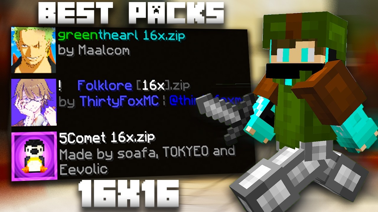 Top 3 New BEST 16x Bedwars/PvP Texture Packs - FPS Boost (1.8.9) - YouTube