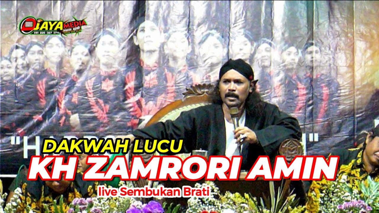 KH ZAMRORI AMIN BARENG TIKUS PITHI LIVE SEMBUKAN BRATI #pengajian #pengajianlucu