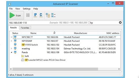 Advanced IP Scanner - Download and Install Network Scanner.(Links Description Bellow.