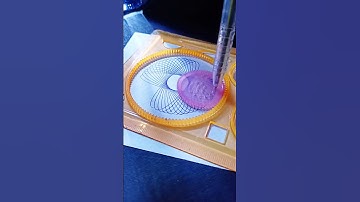 short Art video very easy spirograph