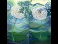 WISHES - dandelion paintings by Kerri Meehan