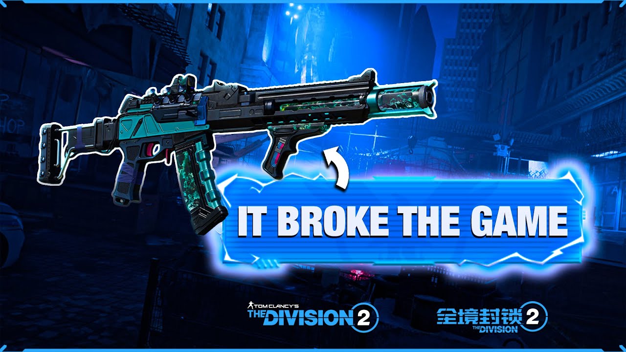 Это оружие полностью сломало игру — The Division 2