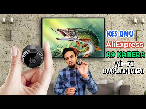 A9 KAMERA KURULUMU | Aliexpress Kes Onu ürün incelemesi | A9 Camera Aliexpress | kes onu aliexpress