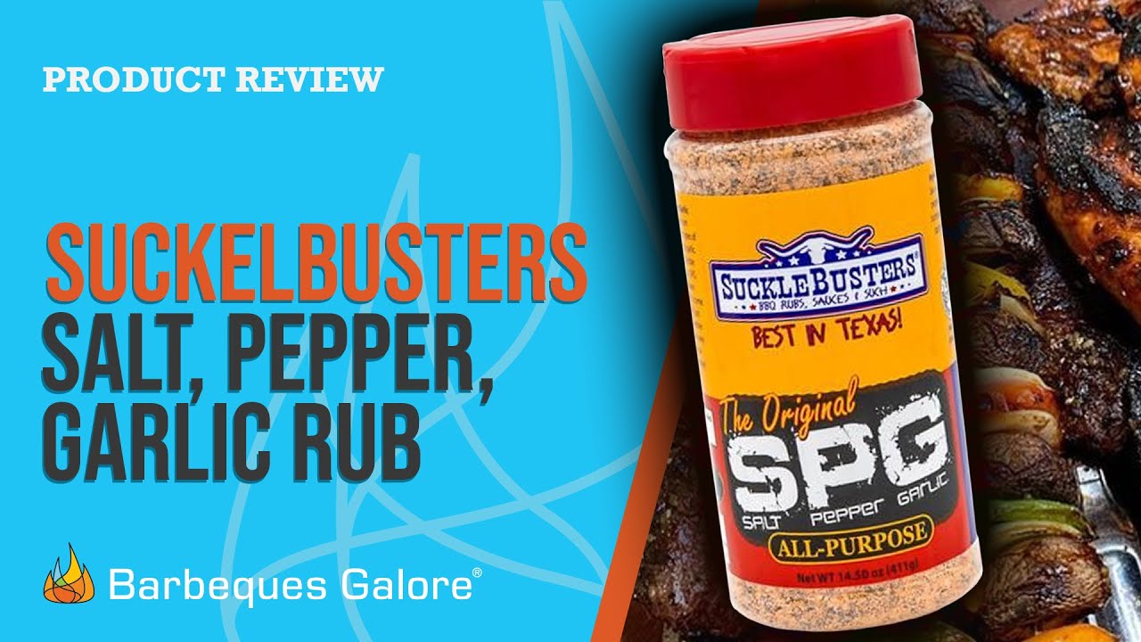 Sucklebusters Low Salt SPG Seasoning 4 Oz All Purpose Salt Pepper