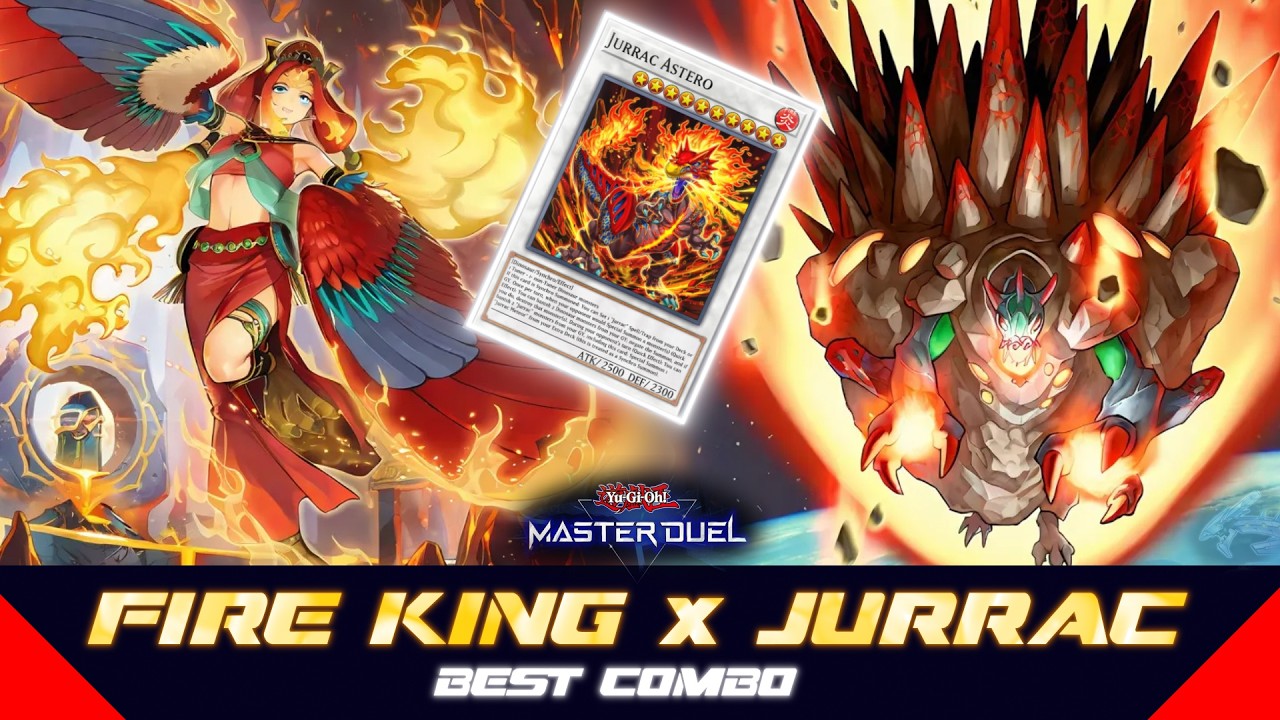 FIRE KING feat. JURRAC IS A THING ‼️  [Yu-Gi-Oh! Master Duel]​