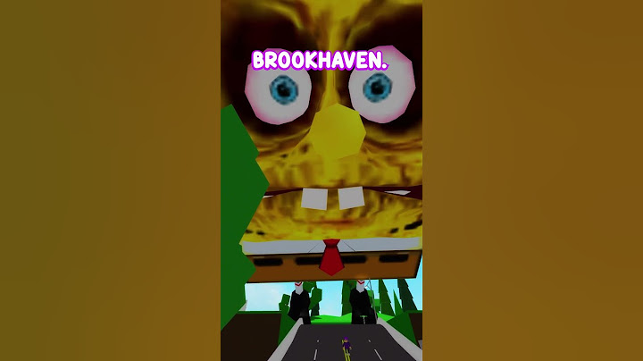 How to Get the GIANT SpongeBob in Brookhaven! 🟡