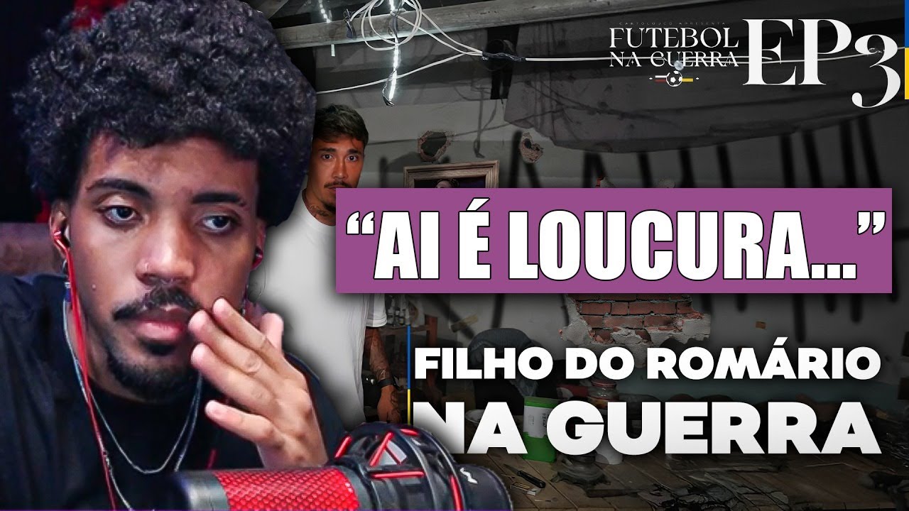 MANEL REACT: FUTEBOL NA GUERRA: A REALIDADE DOS BRASILEIROS NA UCRÂNIA | Cartoloucos