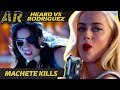 MICHELLE RODRIGUEZ vs AMBER HEARD | MACHETE KILLS (2013)