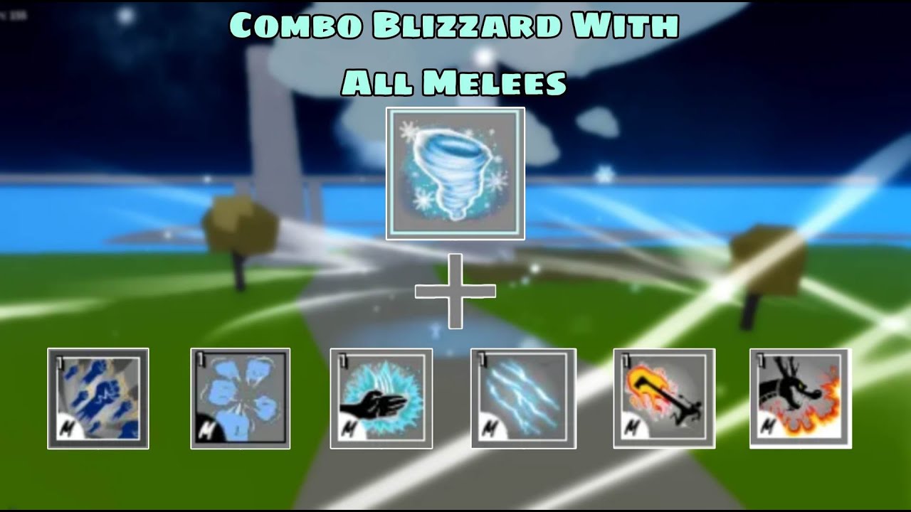 Combo One Shot With Blizzard And All Melee