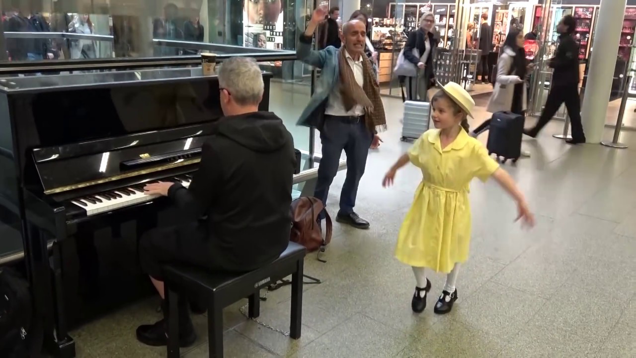 Adorable Flower's Dance Inspires Passenger To Sing - YouTube