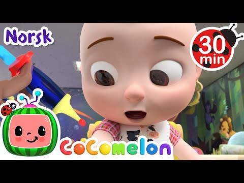 Til legen | Vuggesanger for Babyer | CoComelon Norsk