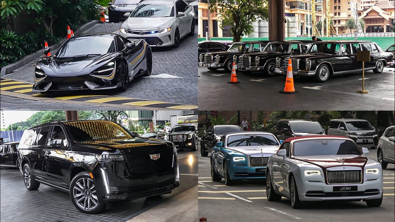 CAR SPOTTING in KL! JOHOR ROYAL FAMILY (TTJ's MSO McLaren 765LT TJ, Mercedes 600 Pullman...)