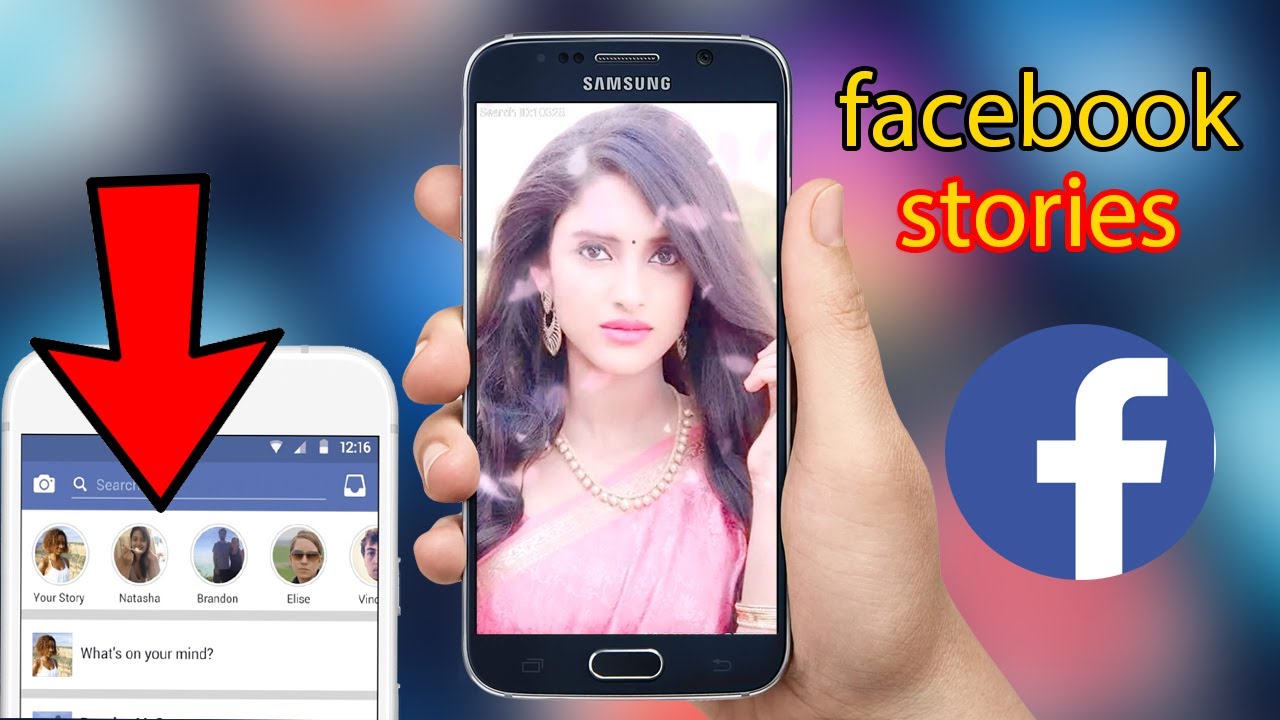 Facebook status video editing in mobile Animation video with photo
