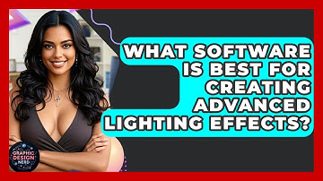 What Software Is Best For Creating Advanced Lighting Effects? - Graphic Design Nerd