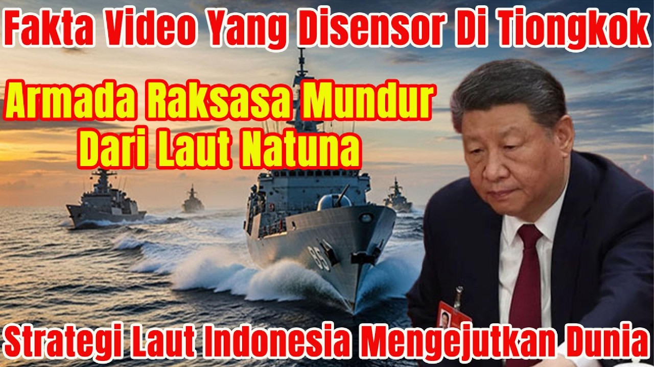 Mengolok Indonesia, China Membayar Mahal: Armada Mundur Dari Laut Natuna Setelah Hanya 48 Jam.