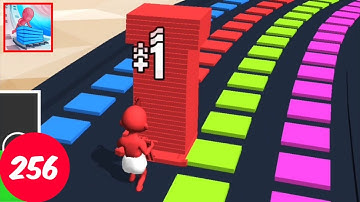 Stack Colors Level 256 | All Levels Gameplay Walkthrough | Android & iOS Gaming | DestroyerH