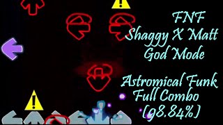 Friday Night Funkin' - Shaggy X Matt God Mode - Astromical Funk Full Combo