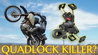 Best Value Motorcycle Phone Mount $26 Quadlock Ram Alternative