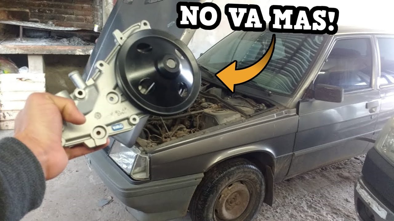 CAMBIO de BOMBA de AGUA - Renault 9