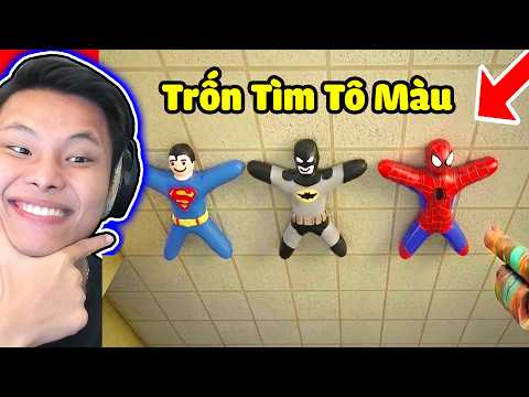 Trốn Tìm Tô Màu Ngụy Trang Siêu Hài Hước Trên TikTok👈😂JayGray Reaction Game Hot Meccha Chameleon