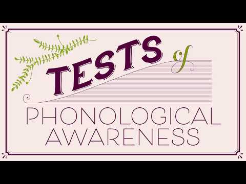 Video: Phonological awareness test 2 yog dab tsi?