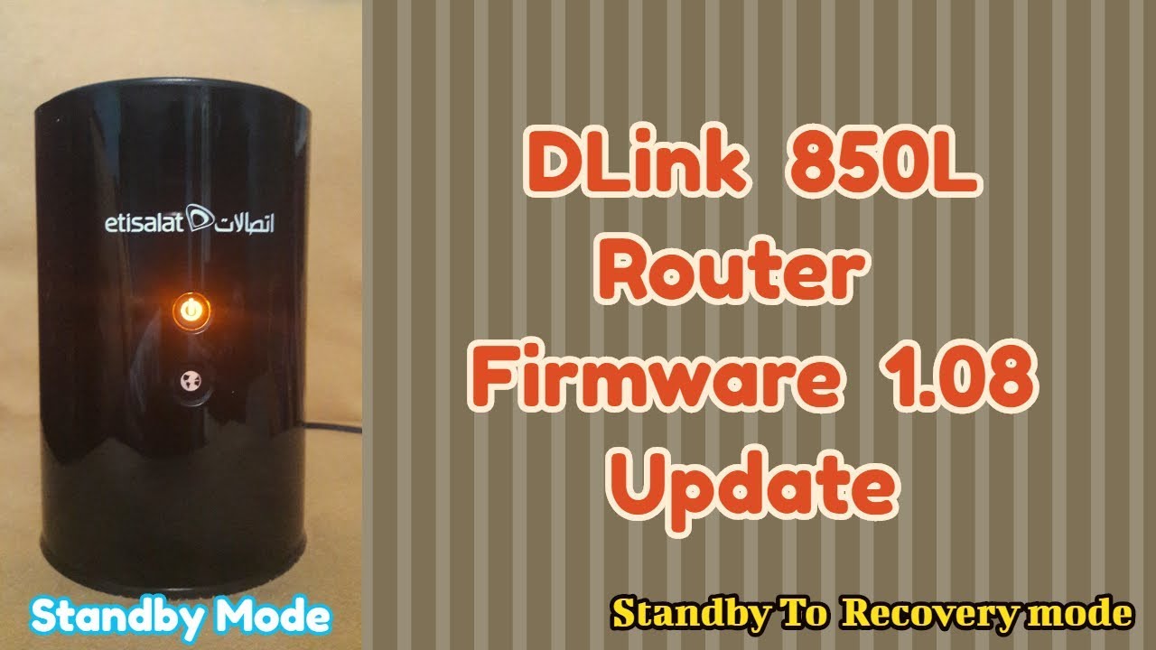 D Link Router Firmware Update Stuck Reference: How To Upgrade The Firmware On Dlink 850L Router Recovery