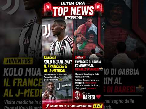 Video KOLO MUANI ALLA JUVE! ? IL MILAN OMAGGIA BARESI