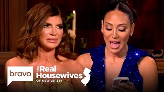 Celebrity Melissa Gorga Reads Mean Texts About Teresa Giudice | RHONJ Highlight (S13 E18) | Bravo Profile