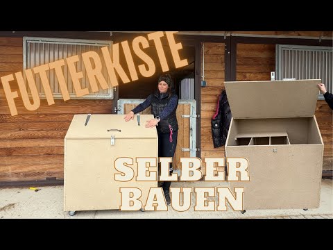 Build your own horse feed box