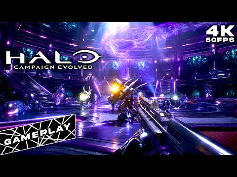 HALO CAMPAIGN EVOLVED - 28 Minutes of Gameplay (4K60FPS)
