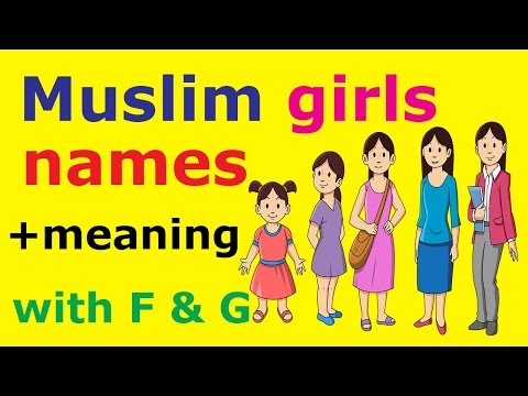 Muslim girls names with meanings starting with f and g | Modern Islamic baby names