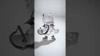 Stylized Character with Horns and Casual Outfit - AI Rigged 3D Character