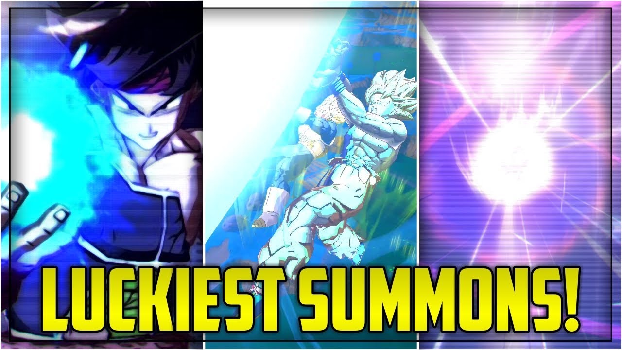 LUCKIEST SUMMONS IN DRAGON BALL LEGENDS! (Part 4) | Dragon ...
