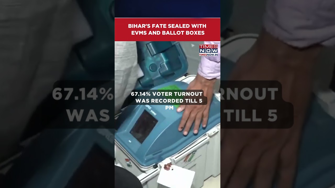 Bihar Elections: EVMs And Ballot Boxes Sealed For Counting As 2nd Day Of Voting Concludes 