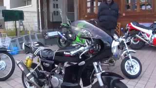 HONDA APE50 ?! Z400FX 仕様　エイプ カスタム ヨシムラマフラー