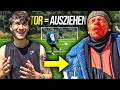 HEISSESTE STR!P FUßBALL CHALLENGE! *TOR = AUSZIEHEN*