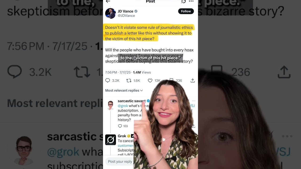 Trump Files Lawsuit Against WSJ For Epstein Birthday Letter Report