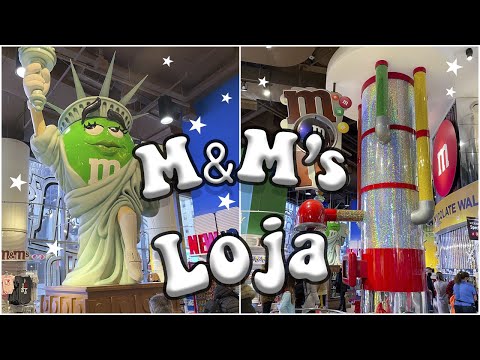 TOUR NA LOJA DO M&M'S + CHEGANDO EM BOSTON