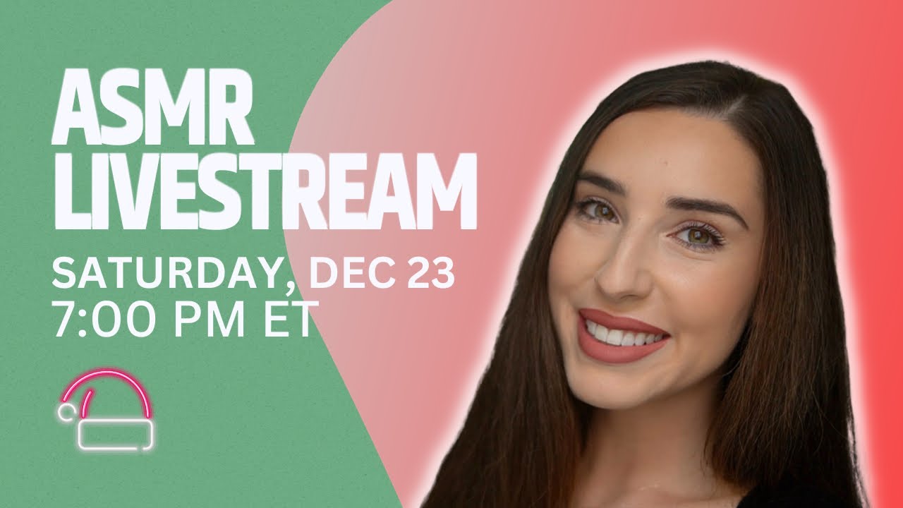 ASMR Cozy Holiday Livestream