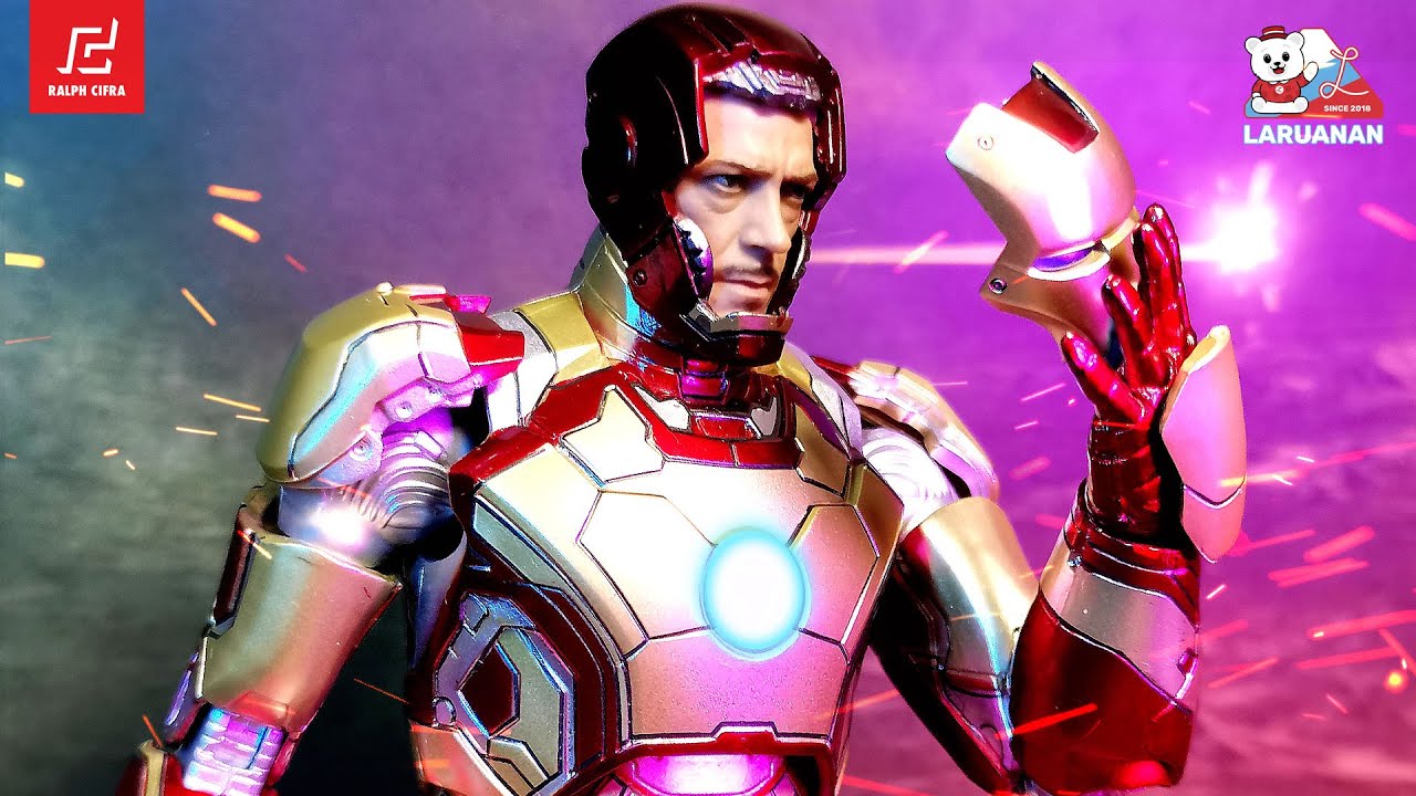 ZD TOYS IRON MAN MARK 42 - UNBOXING AND REVIEW - MARVEL - YouTube