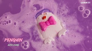 Penguin Bath Bomb : LUSH Christmas 2023