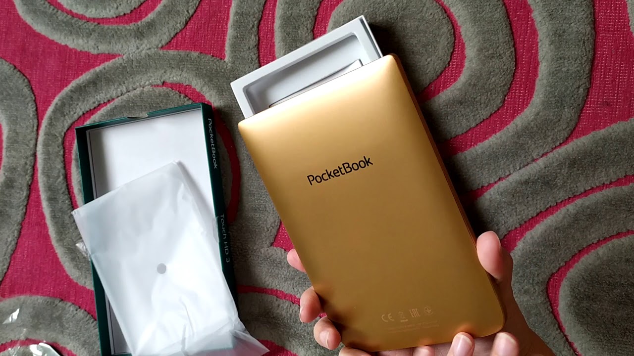 Распаковка PocketBook 632 Touch HD 3