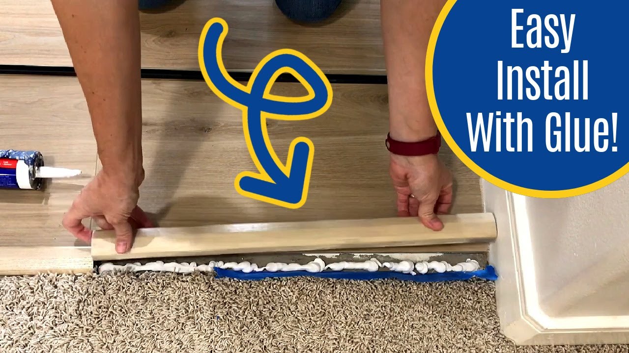 How to Install a Wood Threshold on a Concrete Floor Yes, You Can Glue