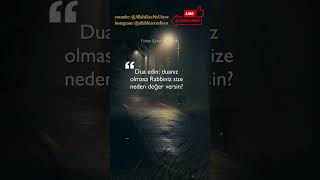 Furkan Sûresinin 77. Ayeti