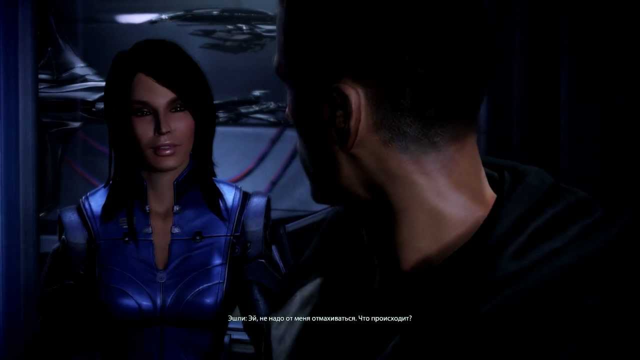 Mass Effect 3 Ashley Williams Love Scene Last Night Together Me 