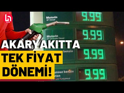 Akaryakıtta 'tek fiyat' dönemi başlıyor!